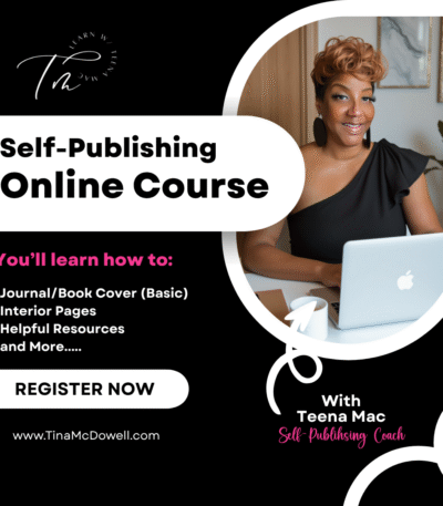 Teena Mac Self-Publishing Online Course – Learn how to create journals and book covers with Canva and publish on Amazon KDP